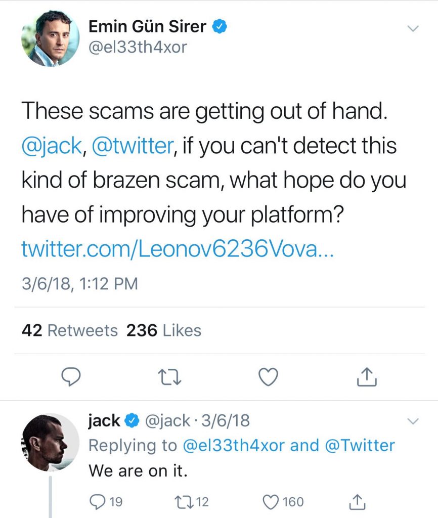 Twitter Experience Worsens, Ether Fake Giveaways Taking Over